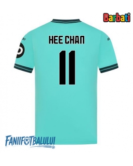 Wolves Hee-chan Hwang #11 Tricou Fotbal Replică 2025-26 Barbati Deplasare